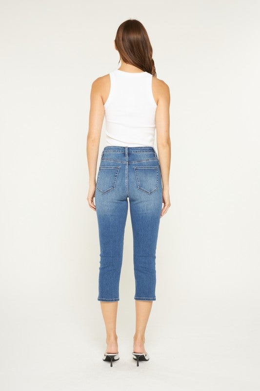 Mica Denim Mid Rise Skinny Capri *Final Sale*