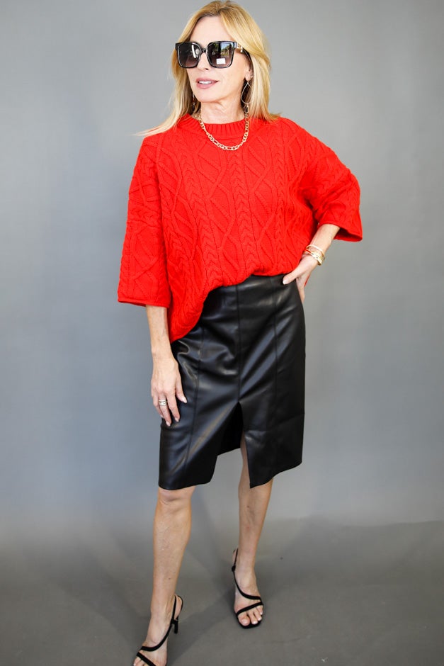 Luxe Cable Sweater *Final Sale*