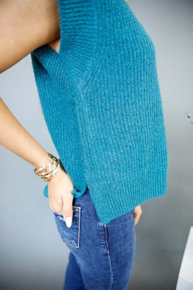 Notch Above Short Sleeve Sweater *Final Sale*