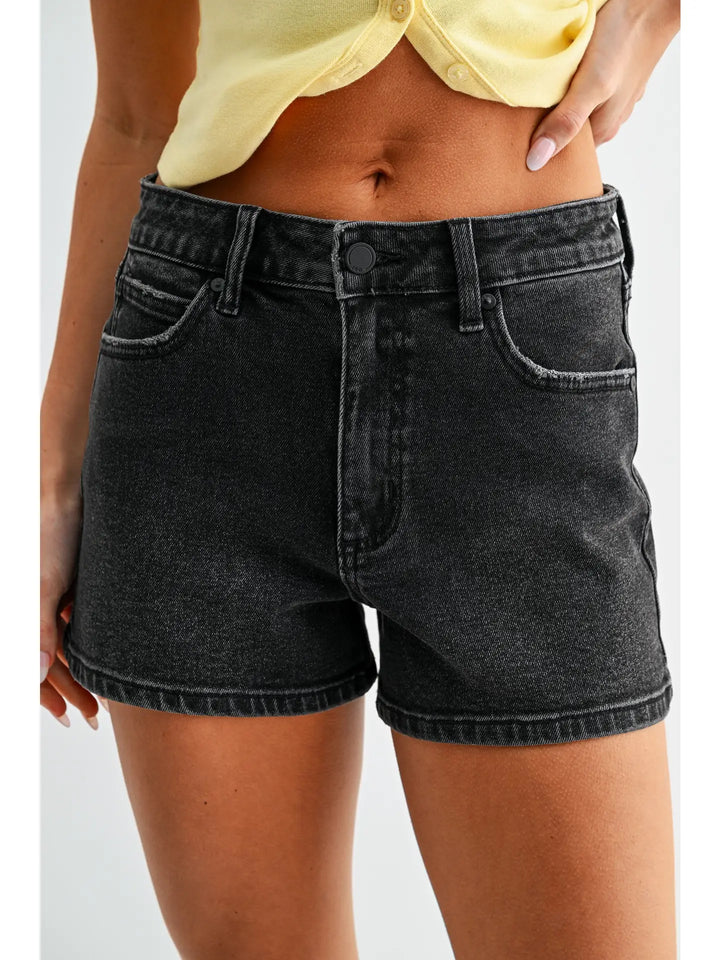 Everyday High Rise Denim Shorts