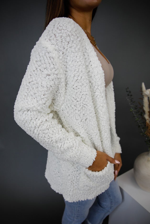 Snuggle Season Popcorn Cardigan *Final Sale*