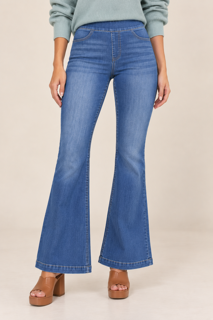 Kick Back Flare Jeggings