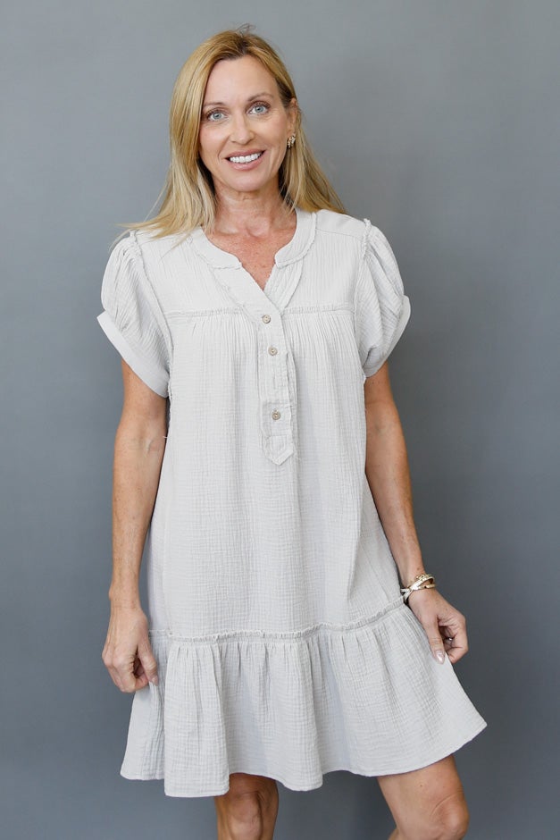 Seaside Cotton Gauze Dress *Final Sale*