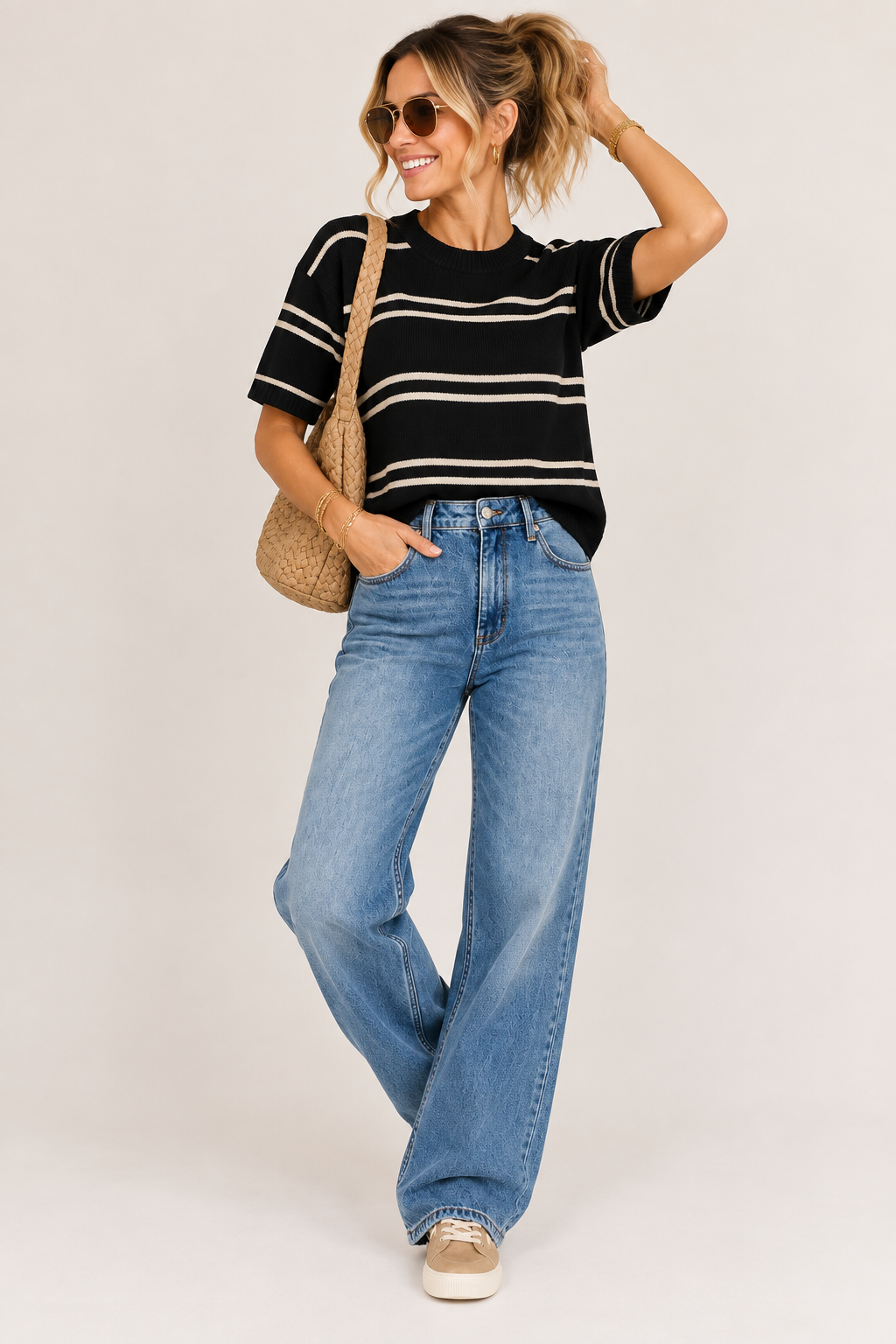 On Repeat Striped Sweater