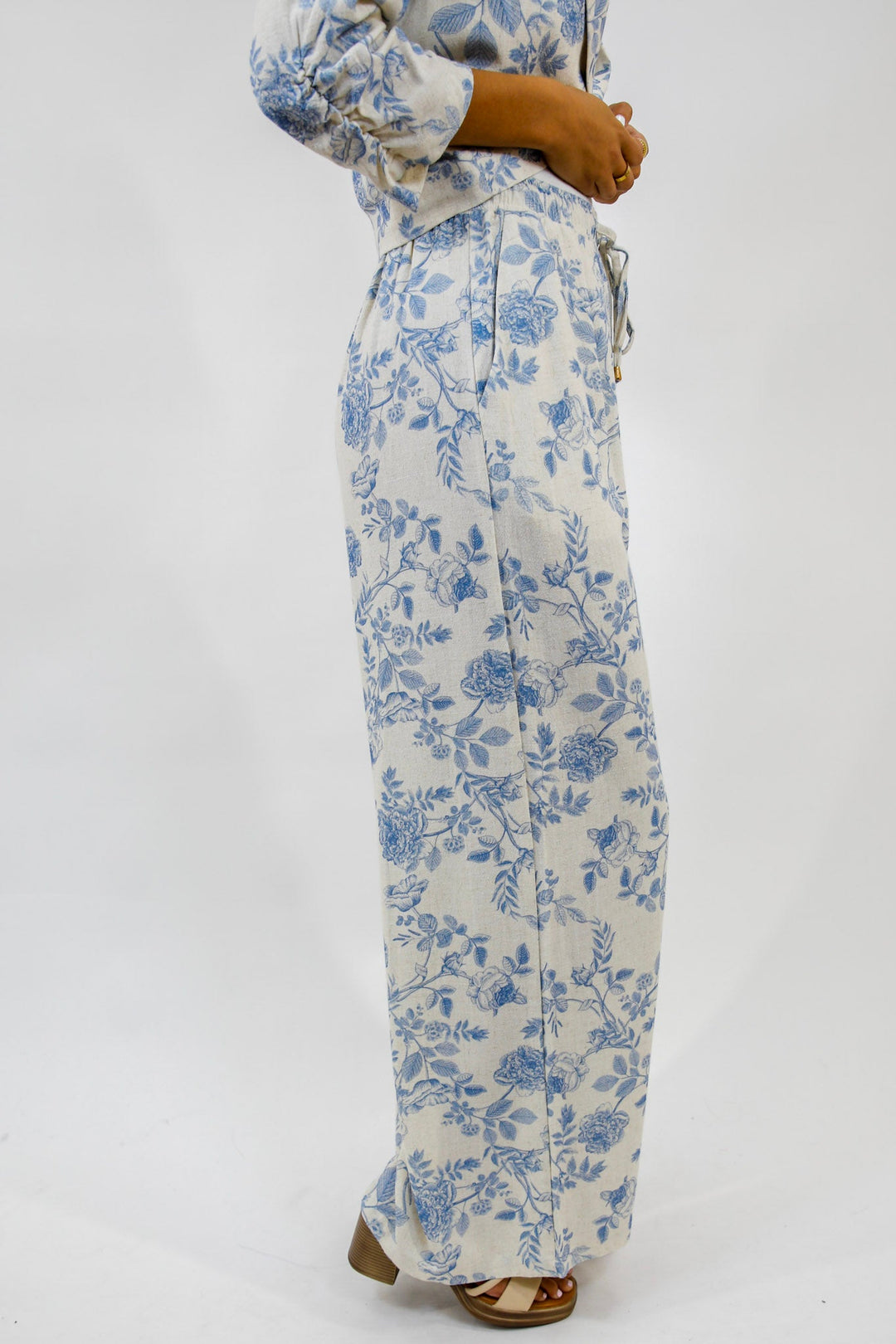 Bluebell Linen Wide Leg Pants