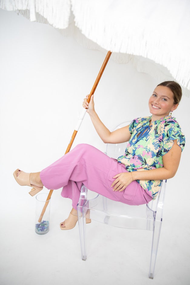 Tropicana Bloom Blouse *Final Sale*