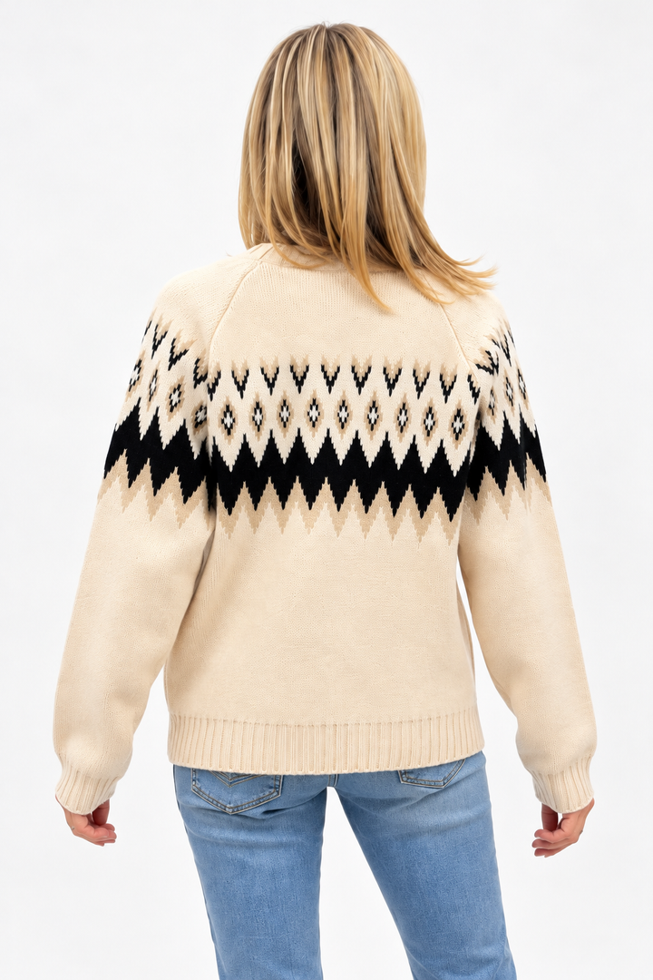 Fair and Cozy Zip Cardigan