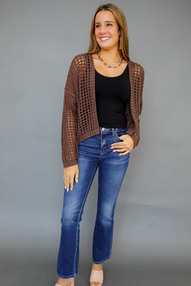 Sunset Breeze Crochet Cardigan