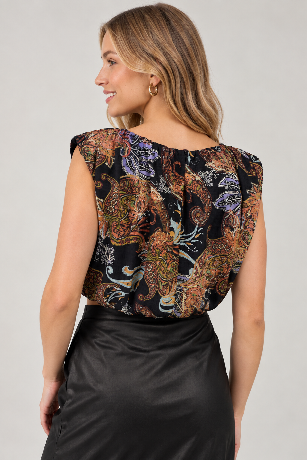 Spice It Up Bubble Hem Tank