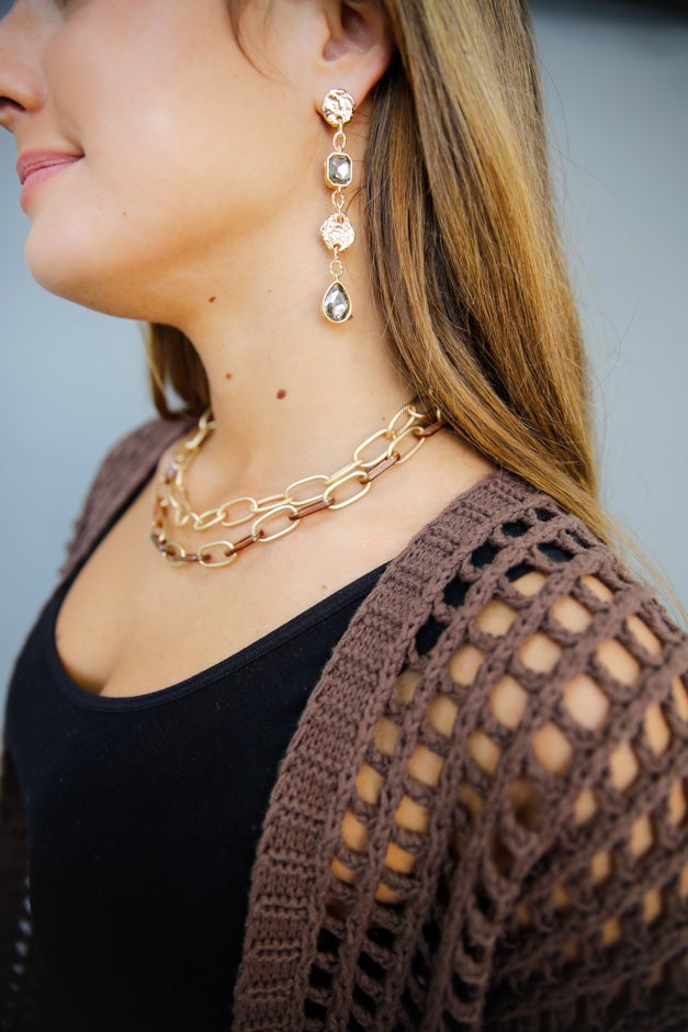 Sunset Breeze Crochet Cardigan