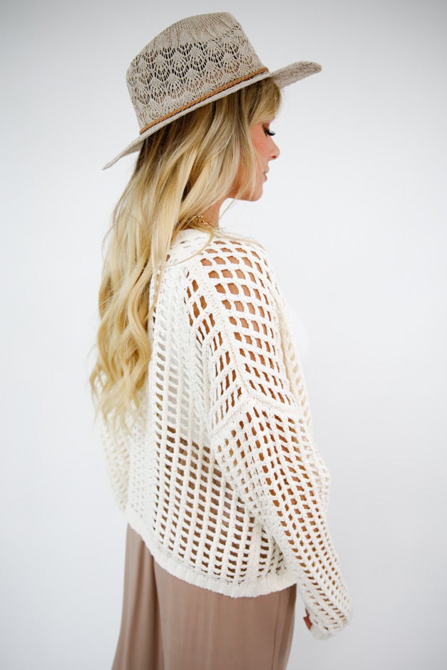 Sunset Breeze Crochet Cardigan