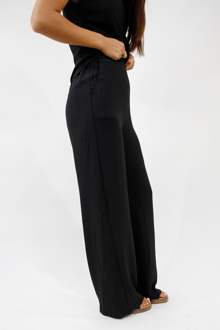 Simple Elegance Wide Leg Pants