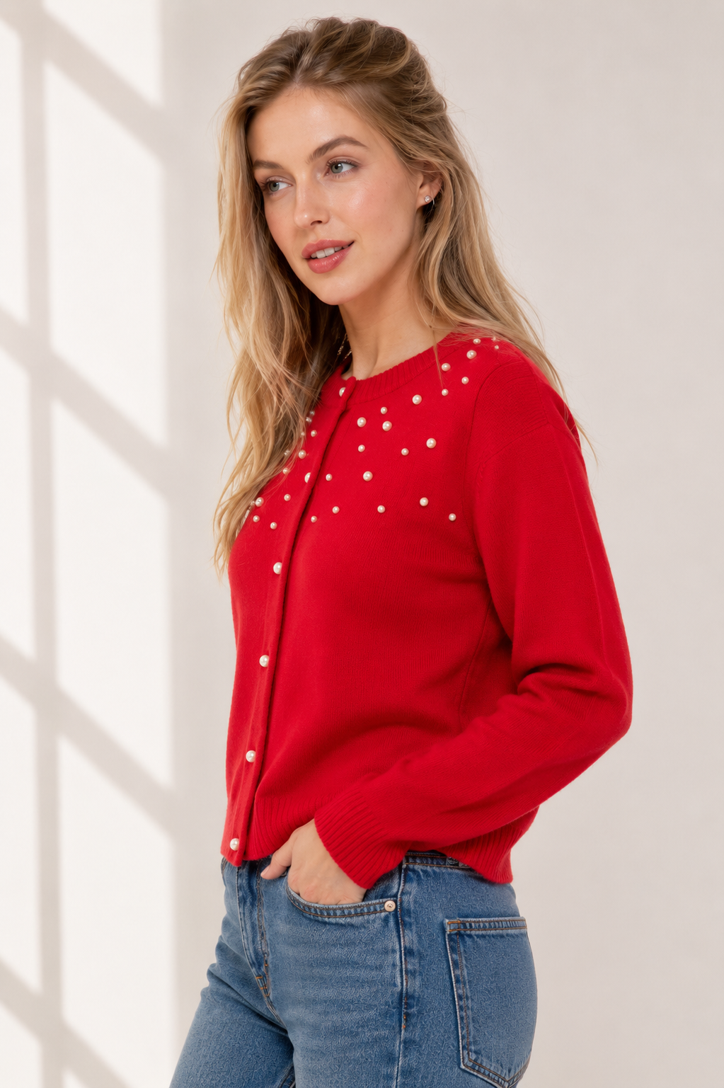 Pearls and Polish Cardigan