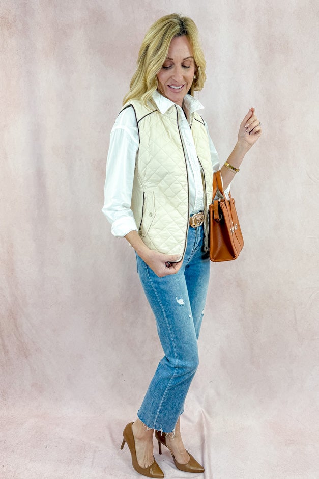 Cozy Luxe Quilted Vest