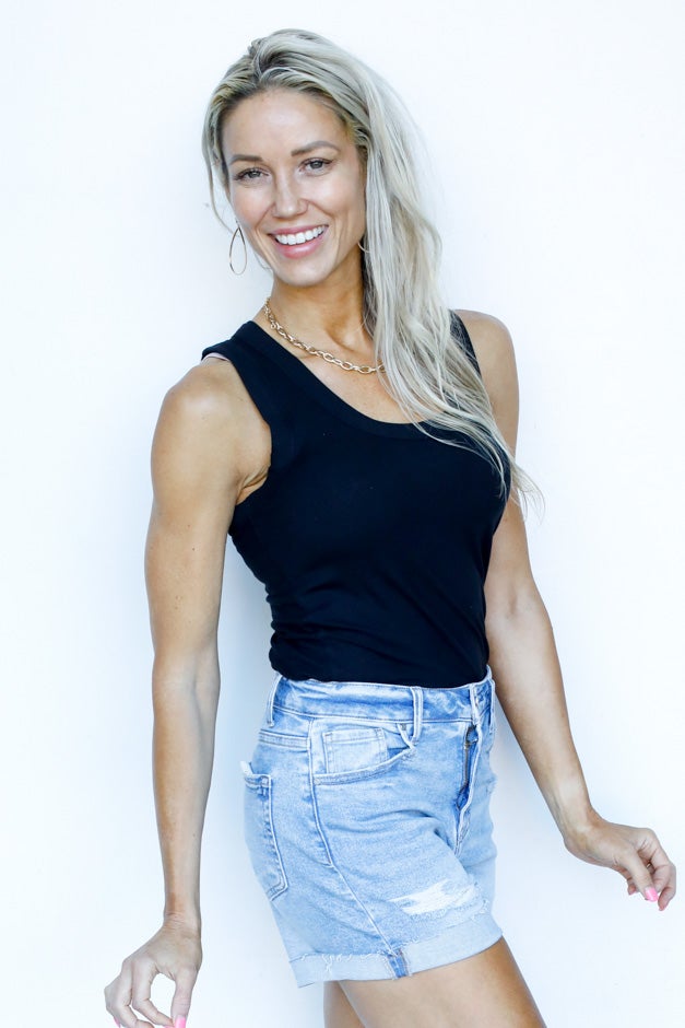Feel The Vibe Ribbed Tank (Multiple Colors)