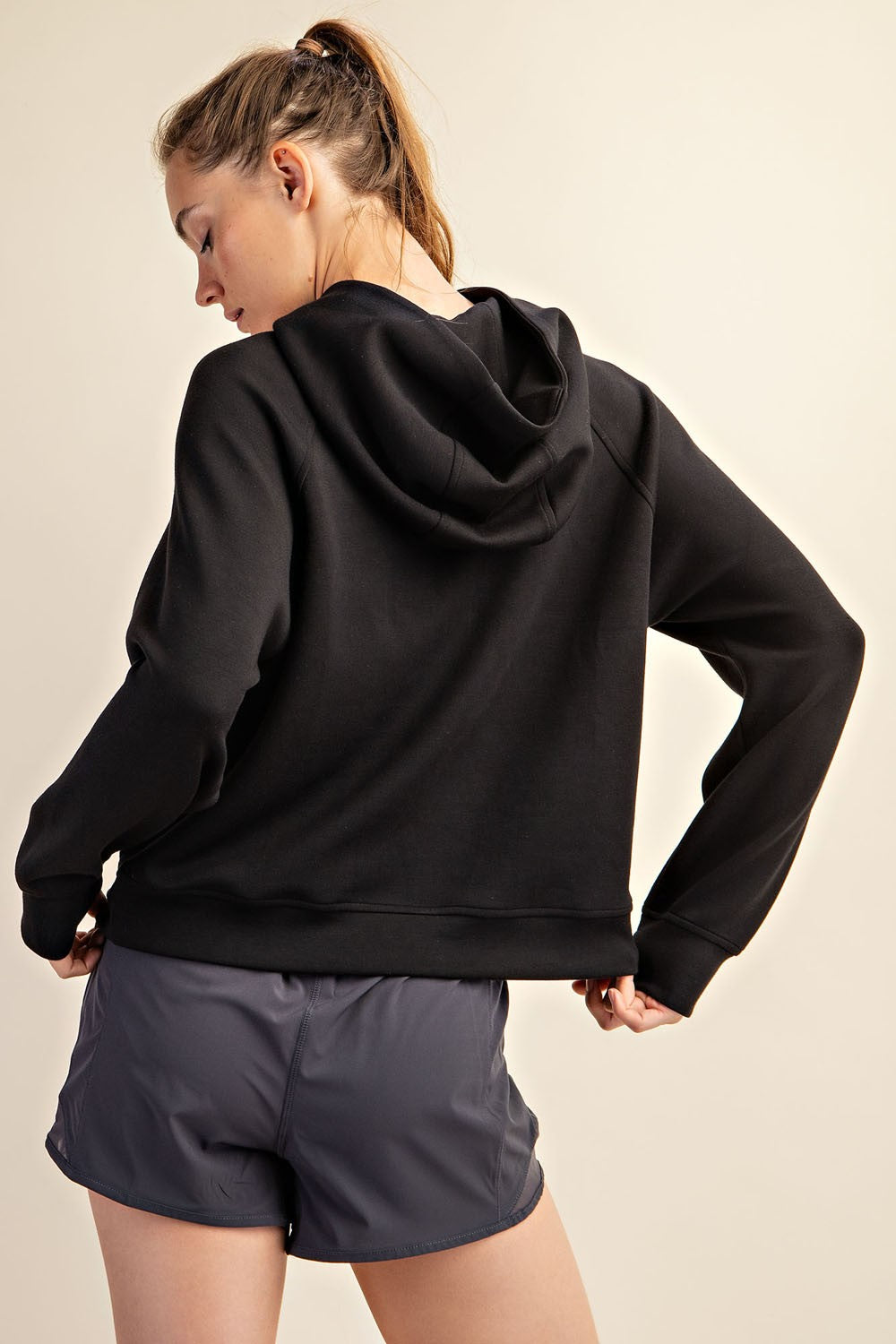 Cloud Nine Quarter Zip Hoodie Jacket