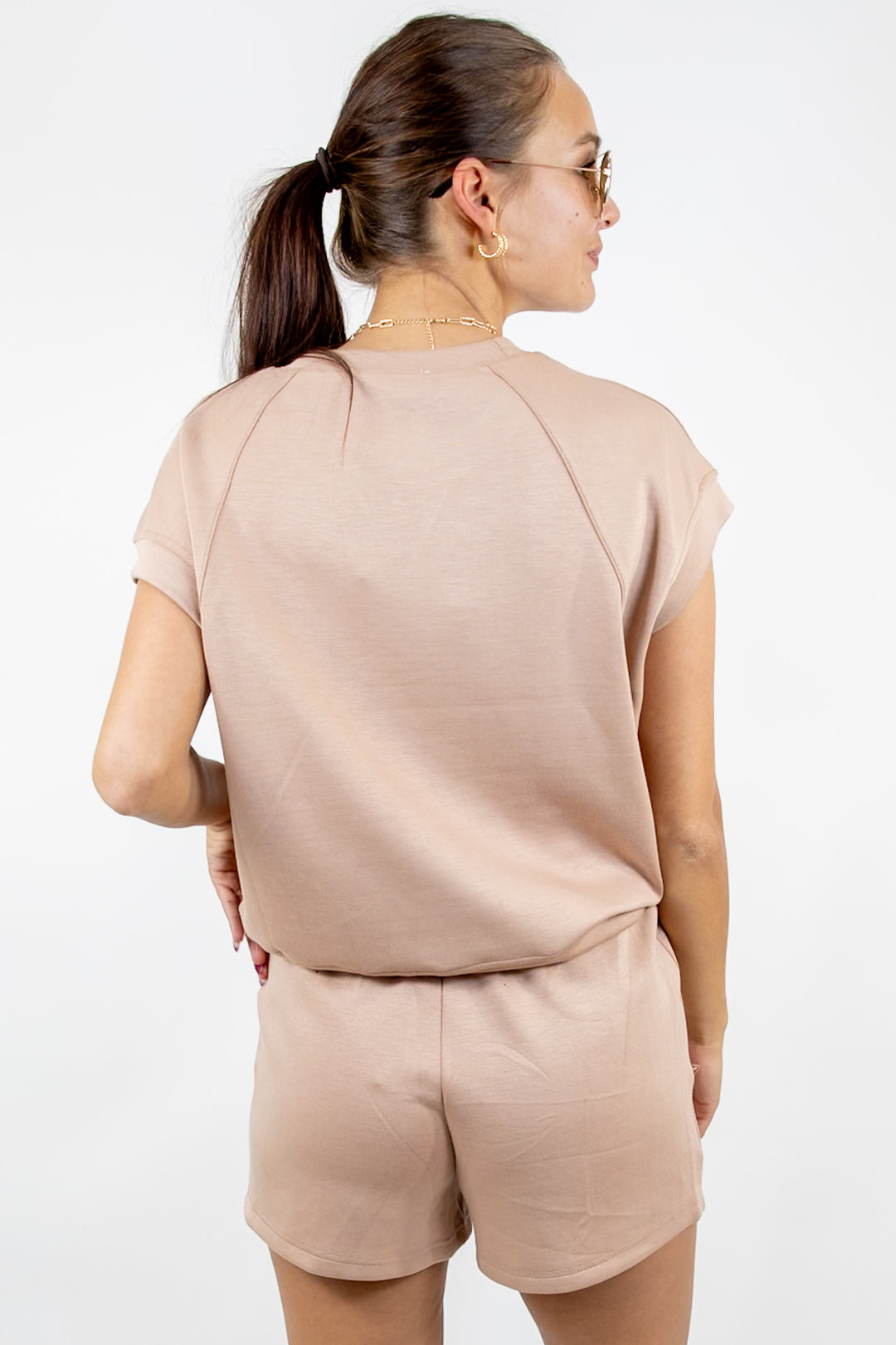 Dark Taupe Lounge Luxe Top