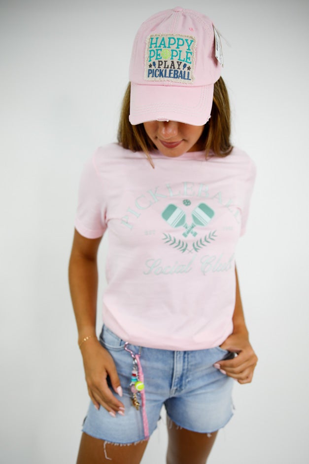 Pickleball Social Graphic Tee