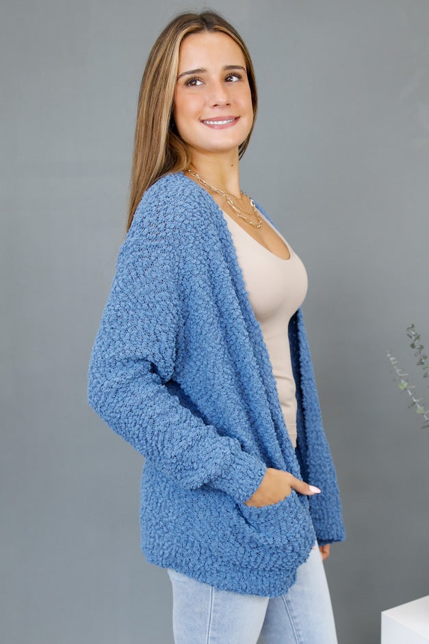 Snuggle Season Popcorn Cardigan *Final Sale*