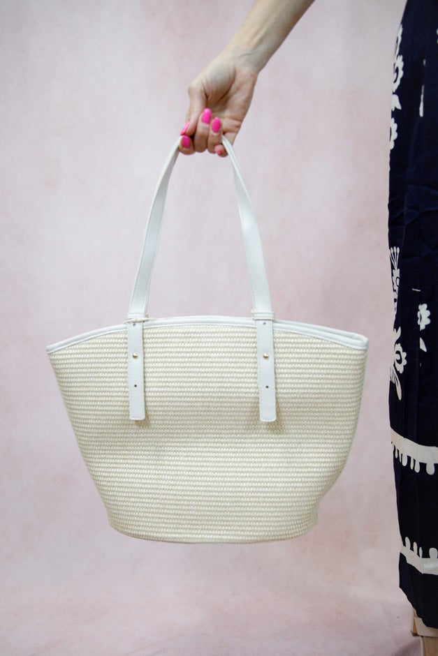 The Pia Straw Tote Bag