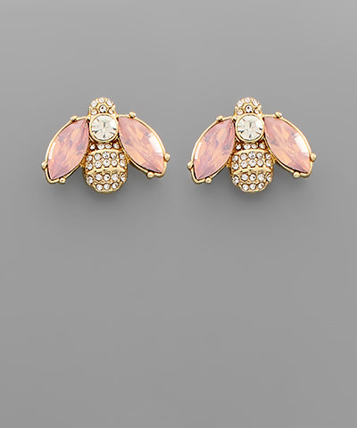 Gleaming Bee Earrings