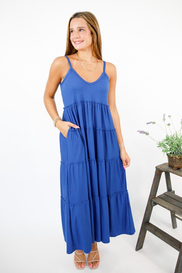 Cloud Nine Tiered Maxi Dress *Final Sale*