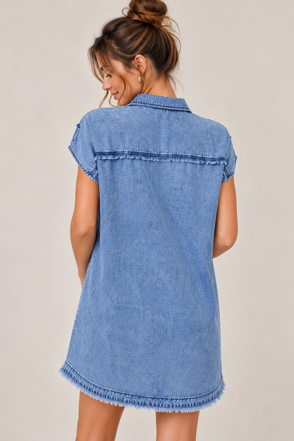 Denim Darling Shirt Dress