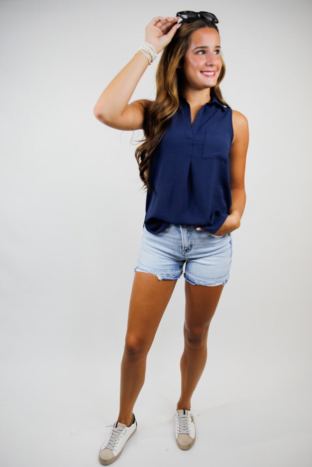 Bright Days Ahead Collared Tunic (Multiple Colors)