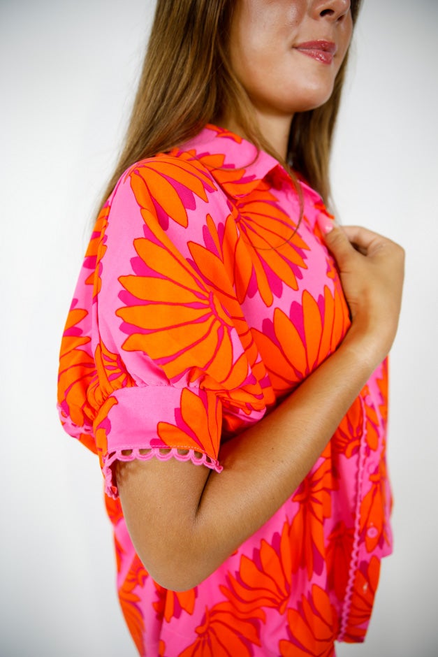 Tropical Tango Blouse *Final Sale*