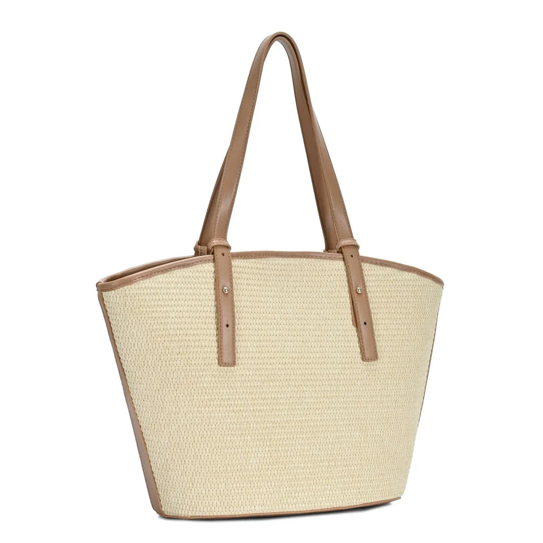 The Pia Straw Tote Bag