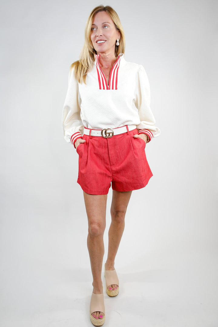 Ivy League Zip Pullover