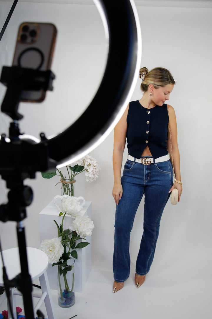 Cozy Luxe Button Vest