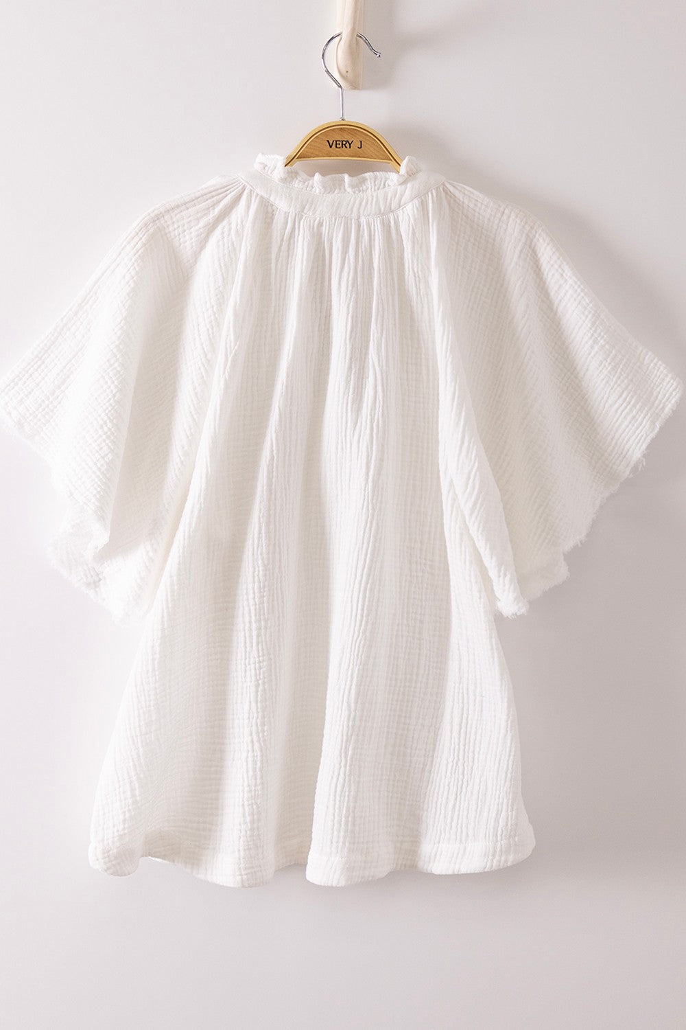 Washed Whisper Gauze Blouse