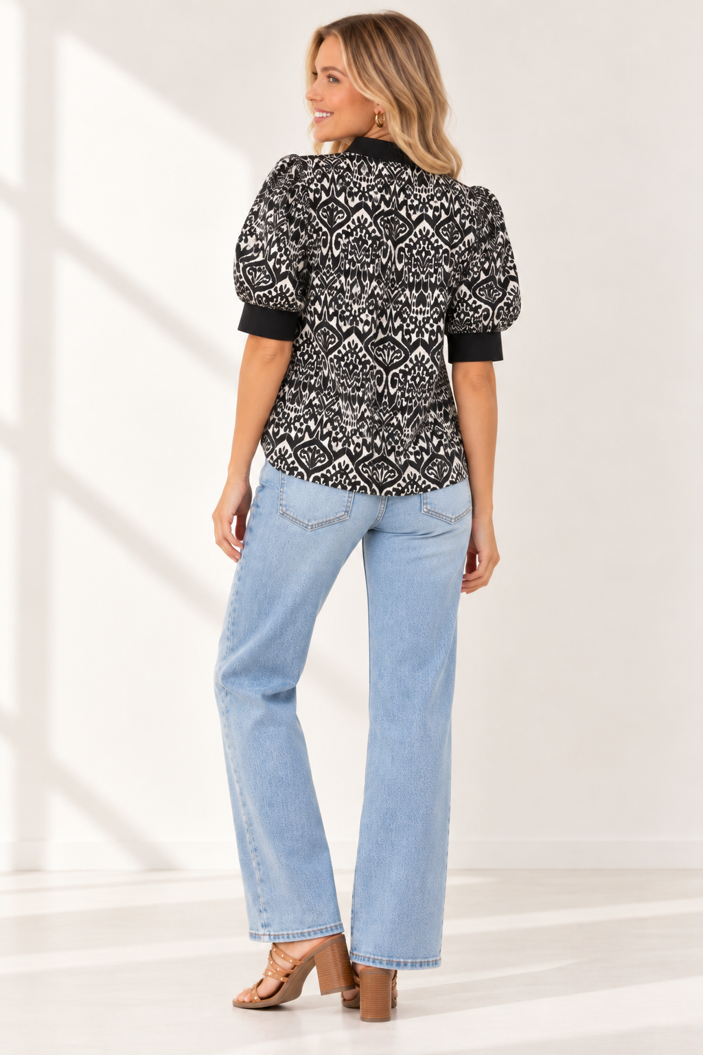 Black and White Affair Blouse