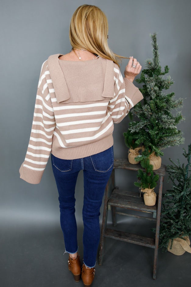 Sailor Stripe Sweater *Final Sale*