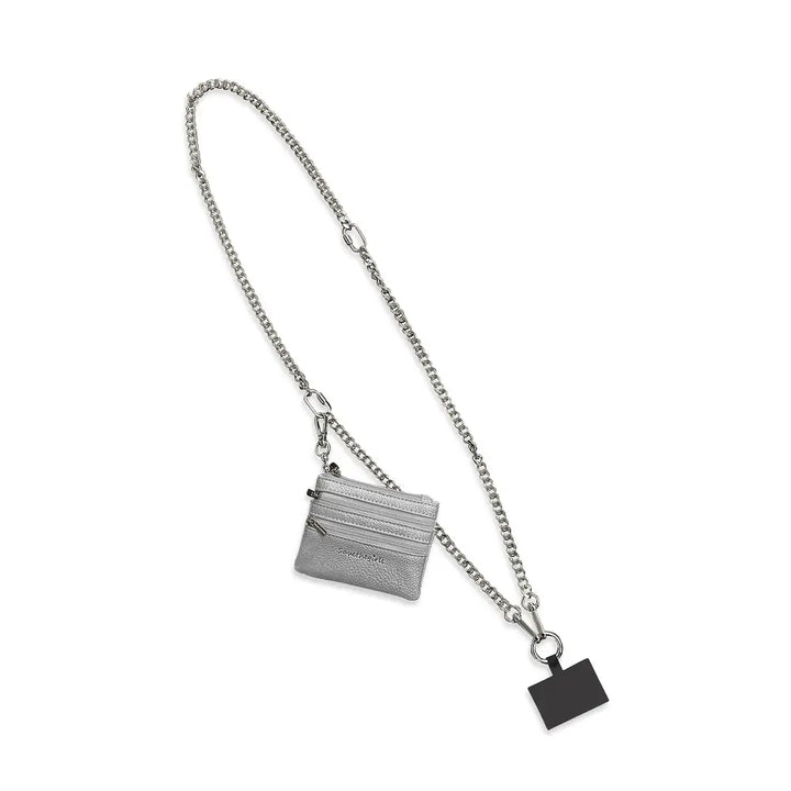 Jet Set Chain-Link Clip & Go Pouch