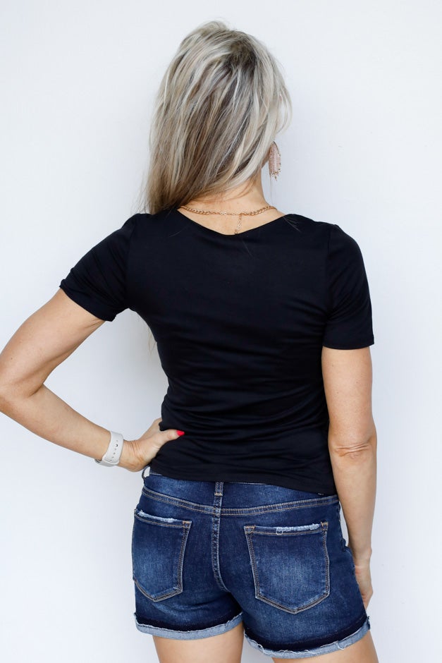 Everyday Essentials V-Neck Top