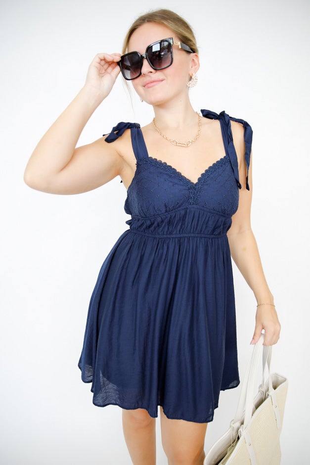 Sweet Citrus Ruched Mini Dress *Final Sale*