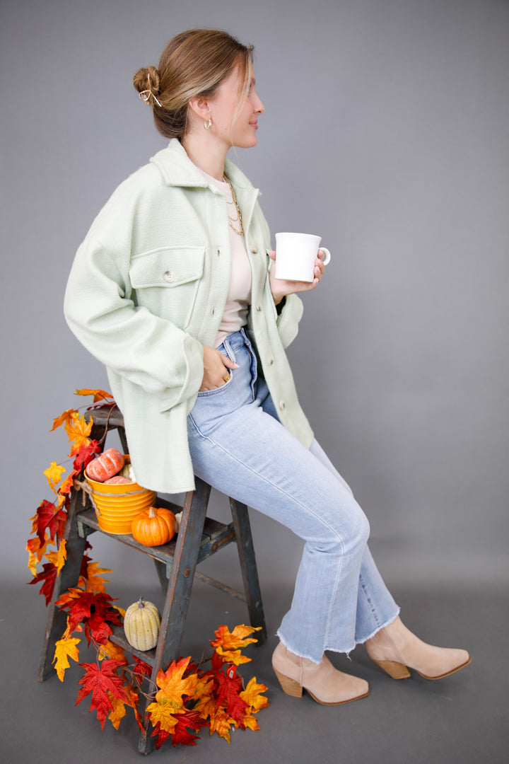 Cozy Crush Fleece Shacket *Final Sale*