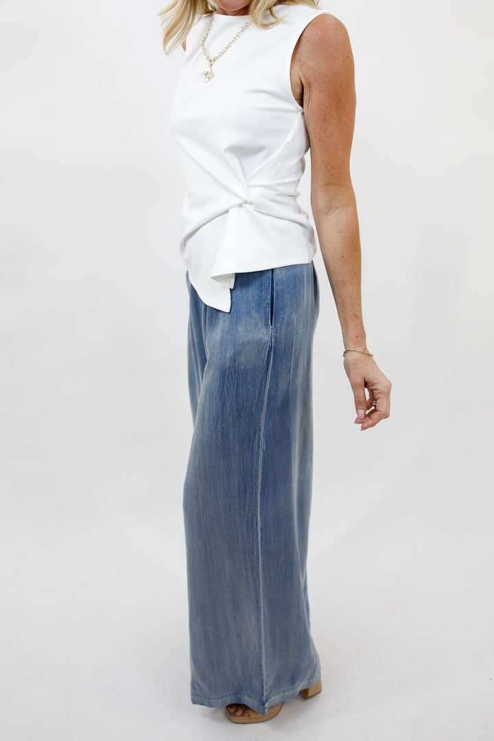 Driftwood Days Wide Leg Trousers