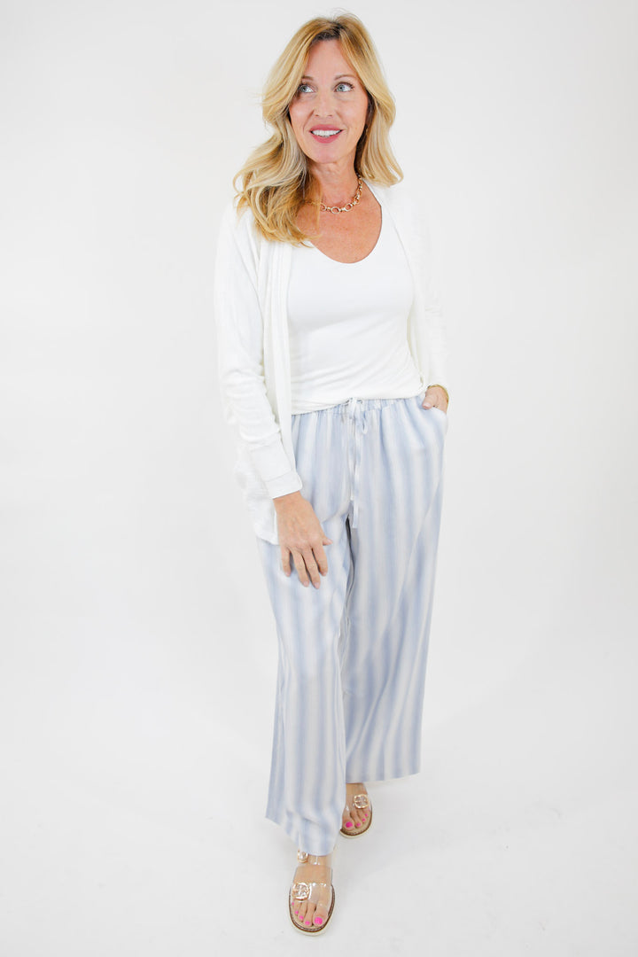 Harborlight Stripe Wide Leg Pants