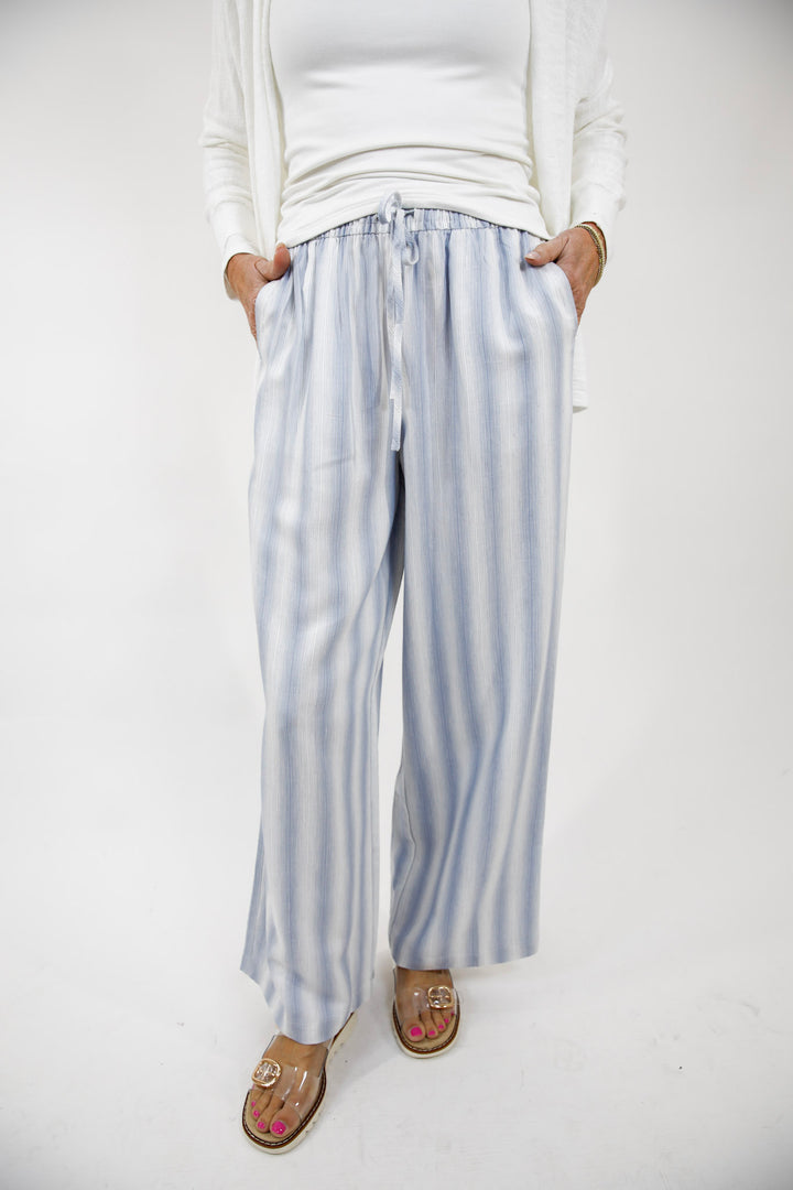 Harborlight Stripe Wide Leg Pants