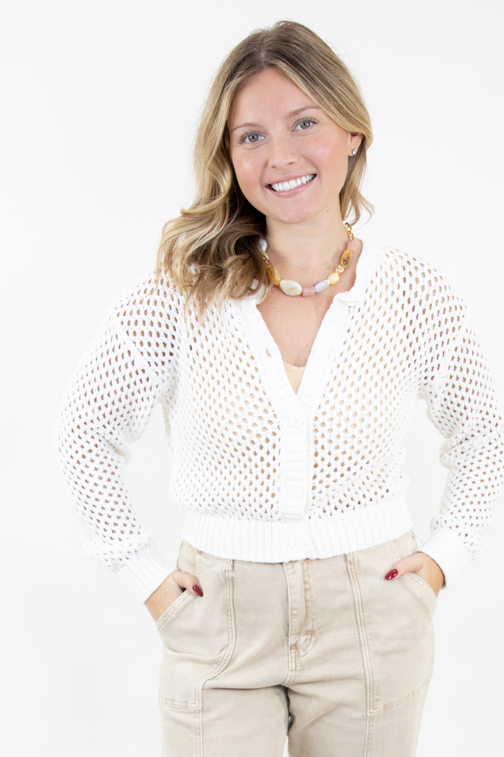 Soft Stitch Crochet Cardigan