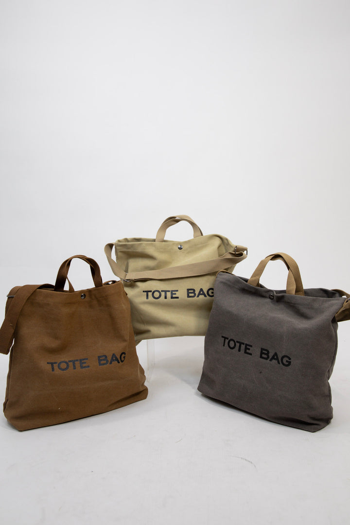 The Tote Canvas Shoulder Tote