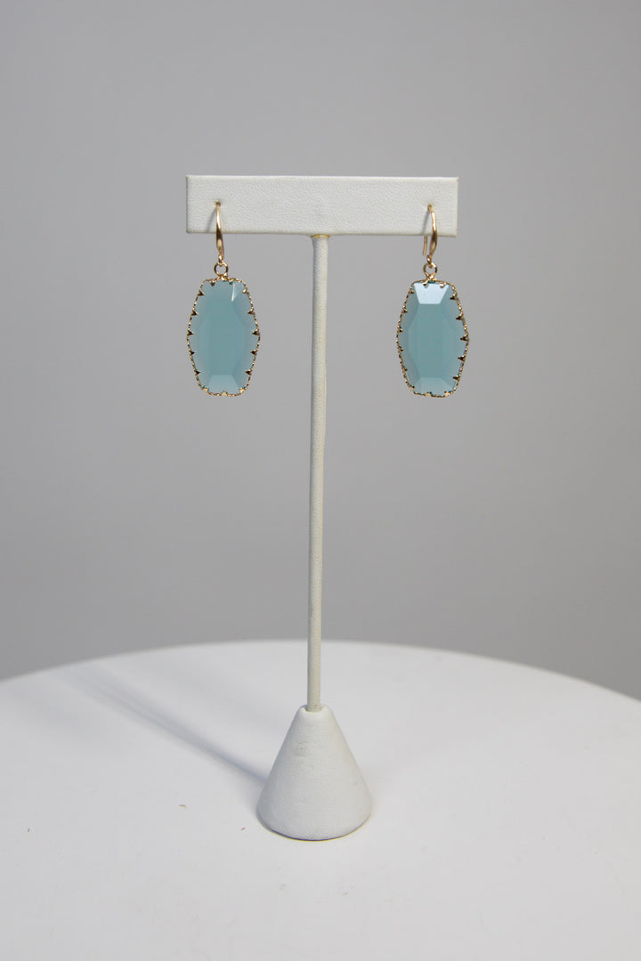 Classic Crystal Drop Earrings