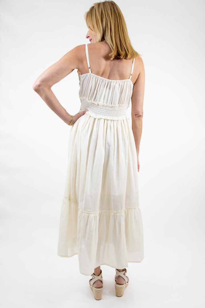 Natural Meadow Woven Dress