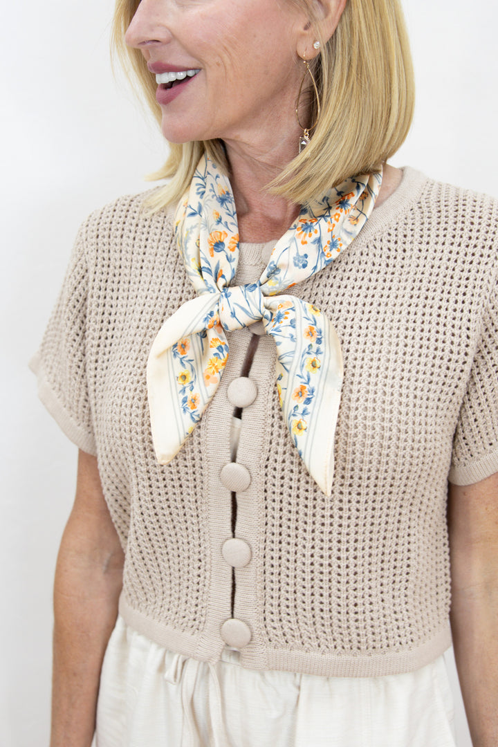 Petal Story Bandana Scarf
