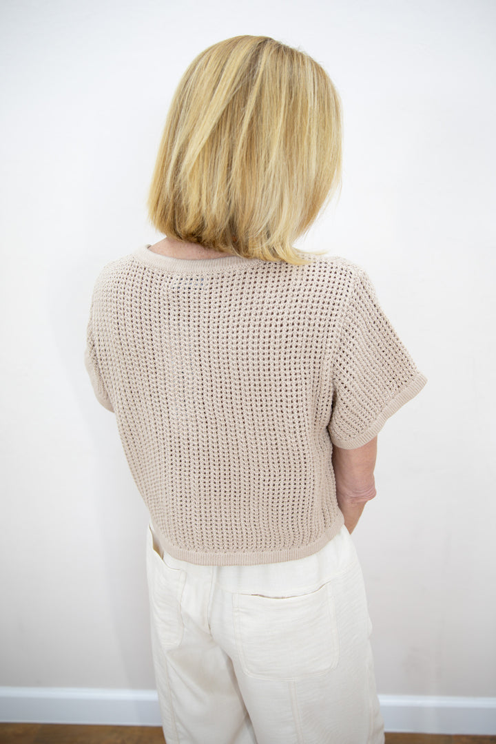 Crochet Button Cardigan