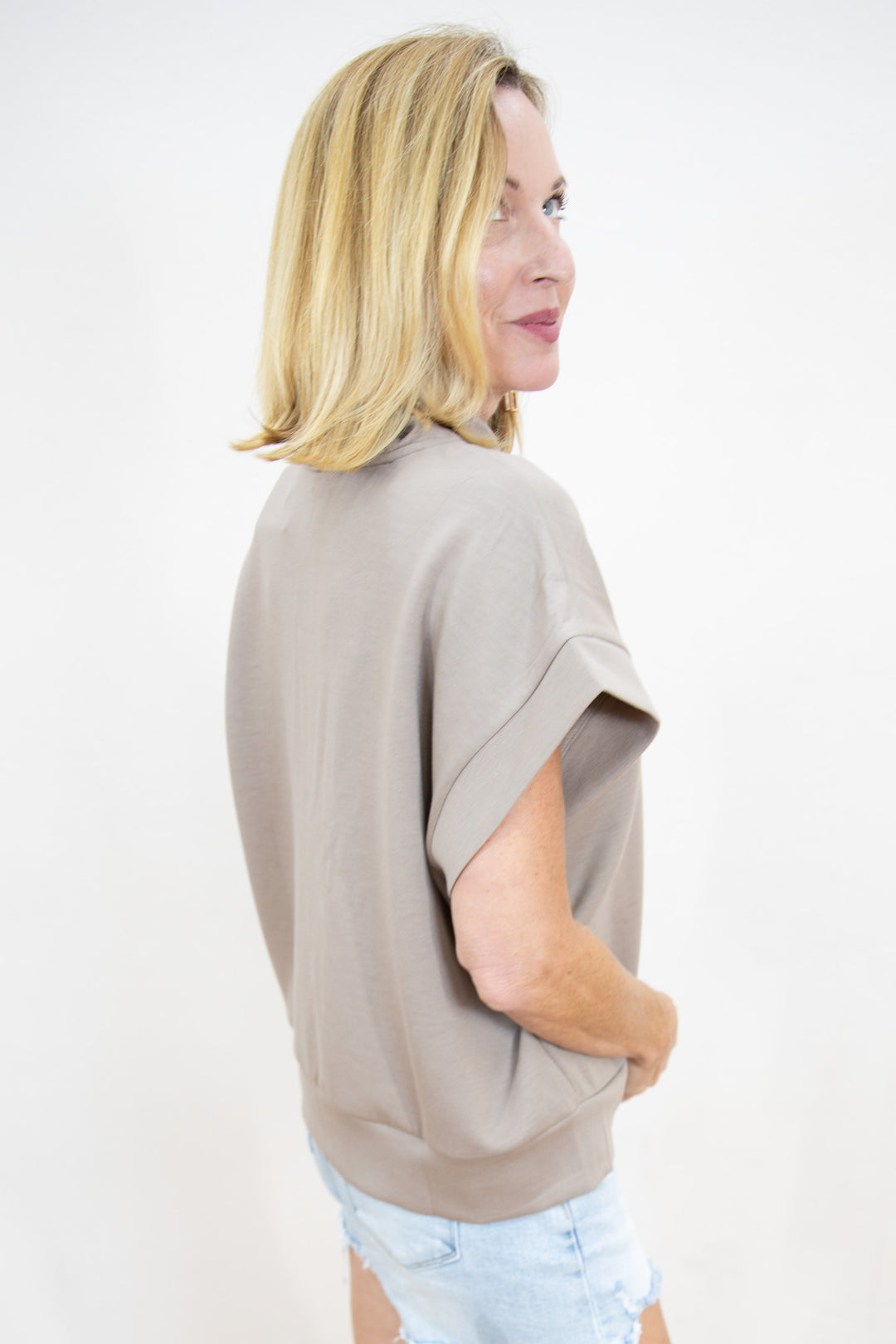 Avery Half Zip Scuba Vest