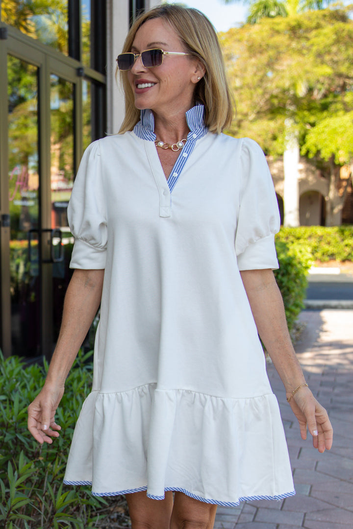 Sweet Stitch Textured Dress